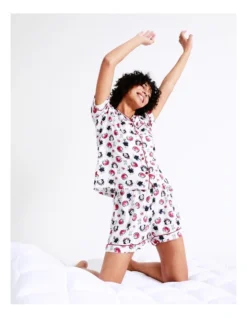 Woven Pyjama Set In White -Myer Clothing Shop 925495750 7 720x928