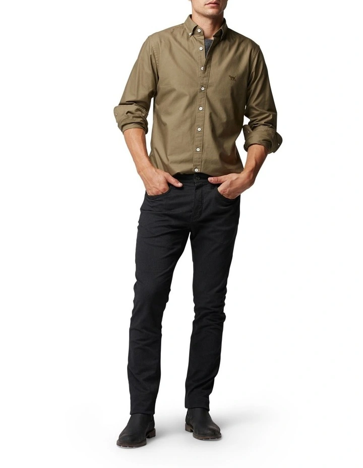 Motion Melange Straight Fit Jean Regular Leg Onyx 2 Motion Melange Straight Fit Jean Regular Leg Onyx - Image 2