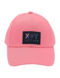 6 Panel Cap In Pink Punch