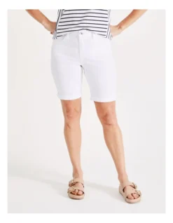 Regatta Stretch Denim Short In White -Myer Clothing Shop 926008840 5 720x928