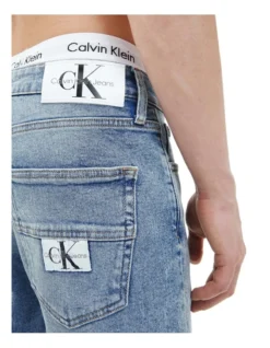 Calvin Klein Jeans Dad Jean In Mid Blue Utility Pocket Label -Myer Clothing Shop 926553070 4 720x928