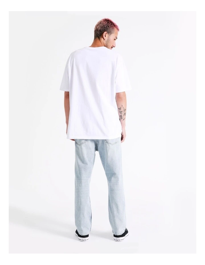 Calvin Klein Jeans Dad Jean In Bleached Blue 2 Calvin Klein Jeans Dad Jean In Bleached Blue - Image 2