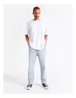 Calvin Klein Jeans Dad Jean In Bleached Blue 10 Calvin Klein Jeans Dad Jean In Bleached Blue -Myer Clothing Shop 926553250 4 720x928