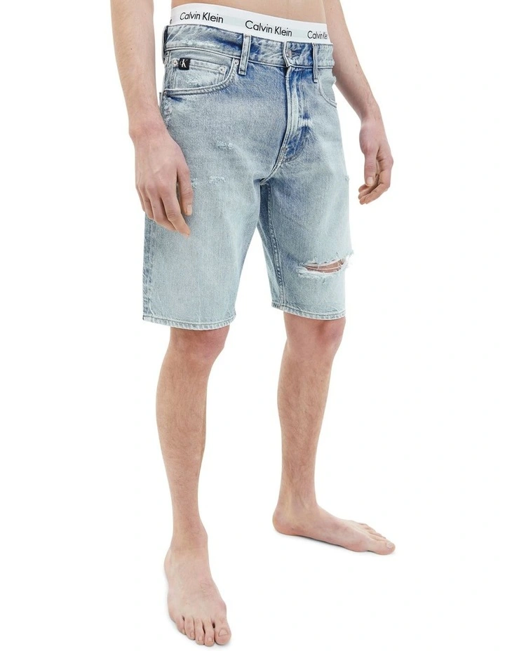 Calvin Klein Jeans Regular Short In Blue 2 Calvin Klein Jeans Regular Short In Blue - Image 2