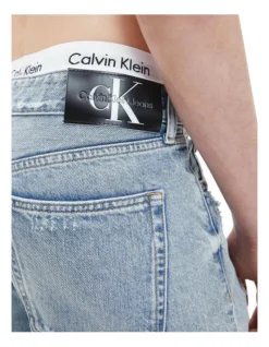 Calvin Klein Jeans Regular Short In Blue 8 Calvin Klein Jeans Regular Short In Blue -Myer Clothing Shop 926553610 4 720x928