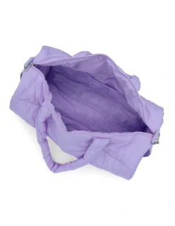 Quilted Duffle Bag In Lavender Purple -Myer Clothing Shop 926627230 926629390 5 720x928