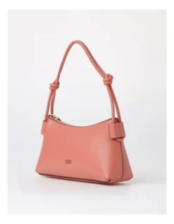 DKNY Kiera Zip Top Shoulder Bag In Coral -Myer Clothing Shop 926658010 3 720x928
