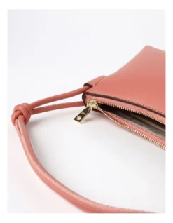 DKNY Kiera Zip Top Shoulder Bag In Coral -Myer Clothing Shop 926658010 4 720x928