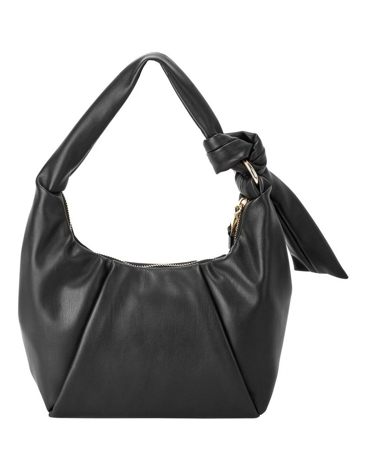 Nine West Doris Zip Top Hobo Bag In Black 4 Nine West Doris Zip Top Hobo Bag In Black - Image 4