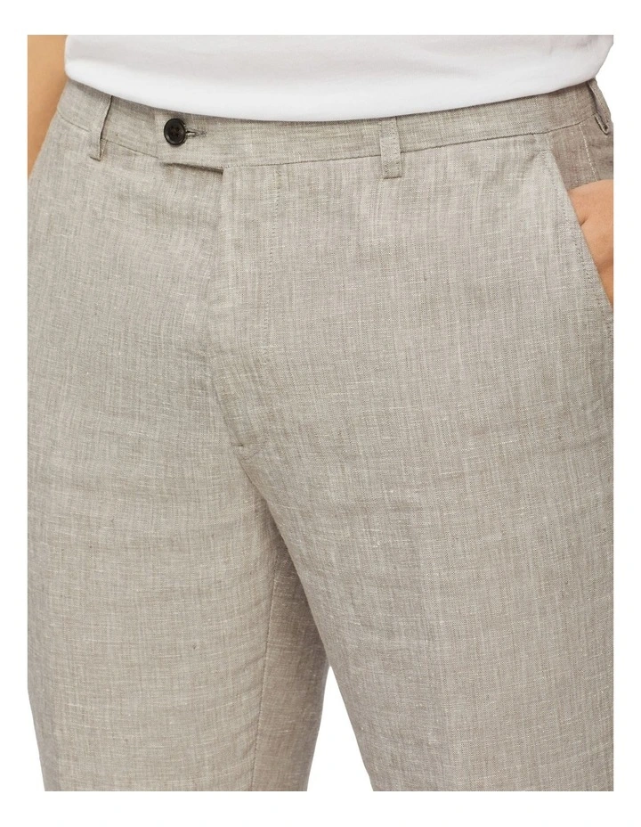 Calvin Klein X-Slim Linen Blend Stretch Suit Pant In Light Grey 3 Calvin Klein X-Slim Linen Blend Stretch Suit Pant In Light Grey - Image 3