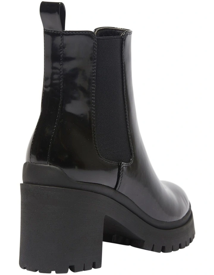 Jakarta Boots In Black Hi Shine 4 Jakarta Boots In Black Hi Shine - Image 4