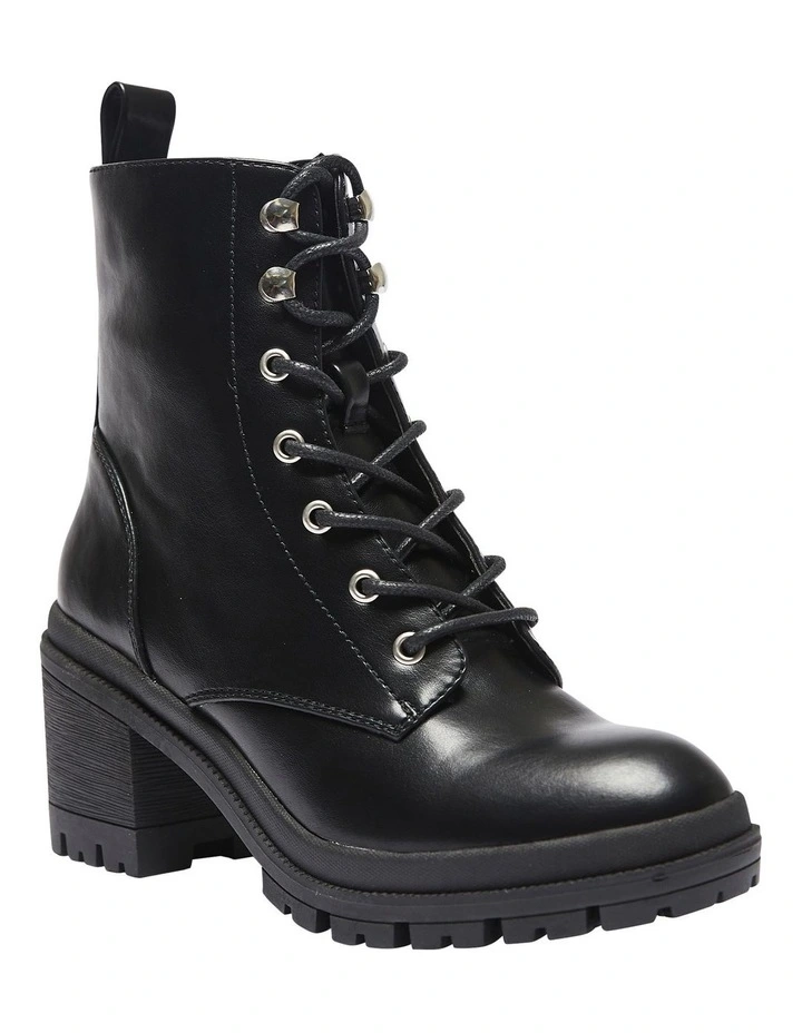 Kane Boot In Black Smooth 2 Kane Boot In Black Smooth - Image 2