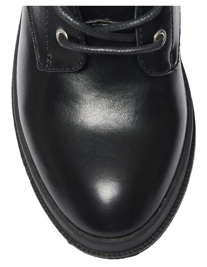 Kane Boot In Black Smooth 7 Kane Boot In Black Smooth - Image 7