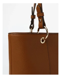 Basque Ajay Zip Top Tote Bag In Tan -Myer Clothing Shop 928346140 4 720x928