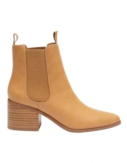 Faller Boots In Camel Smooth