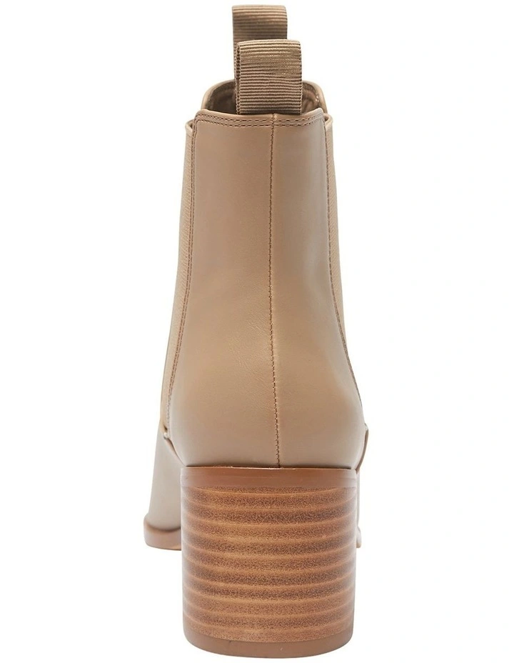 Faller Boots In Taupe Smooth 5 Faller Boots In Taupe Smooth - Image 5