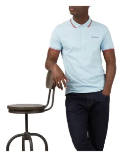 Ben Sherman Signature Polo In Sky Blue -Myer Clothing Shop 928392040 5 720x928
