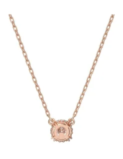 Swarovski Constella Pendant Round Cut Rose Gold-Tone Plated In White -Myer Clothing Shop 928412110 4 720x928