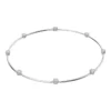 Swarovski Constella Necklace Round Cut Rhodium Plated In White