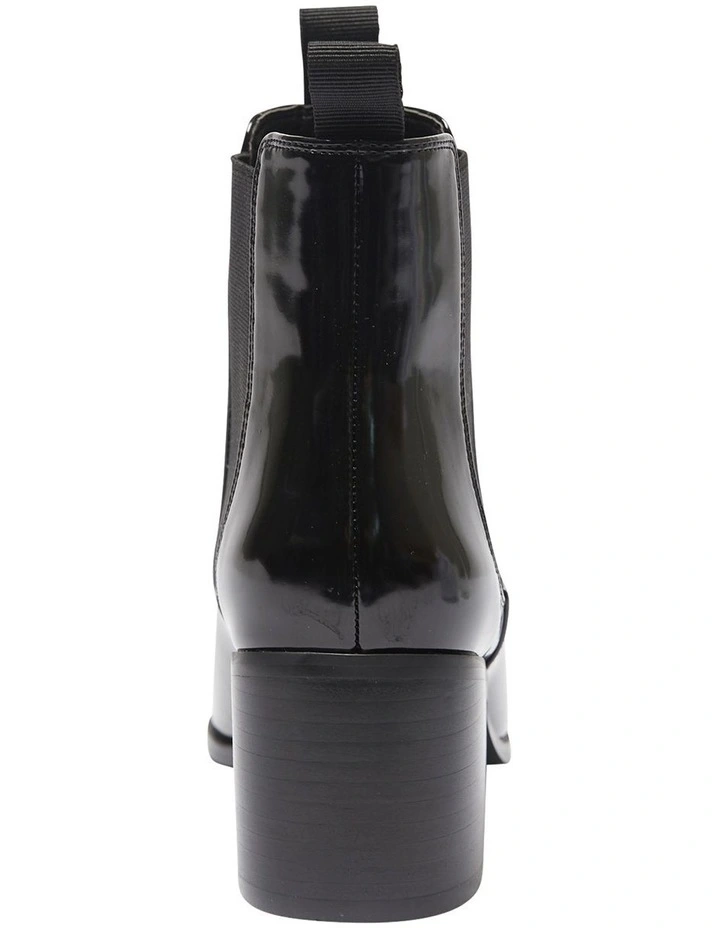 Faller Boots In Black Hi Shine 5 Faller Boots In Black Hi Shine - Image 5