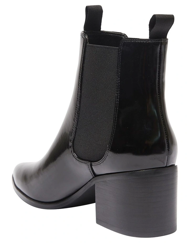 Faller Boots In Black Hi Shine 6 Faller Boots In Black Hi Shine - Image 6