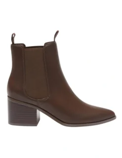Faller Boots In Brown Smooth