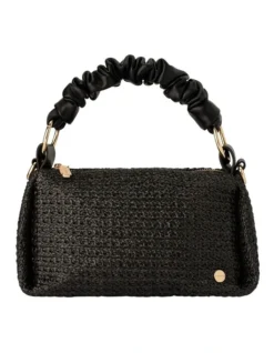 Gypsy Top Handle Crossbody Bag In Black