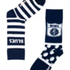 Carlton Heritage Stripe 2 Pack Cotton Socks In Navy