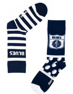 Carlton Heritage Stripe 2 Pack Cotton Socks In Navy