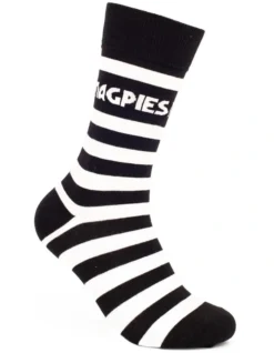 Collingwood Heritage Stripe 2 Pack Cotton Socks In Black/White -Myer Clothing Shop 928577890 3 720x928