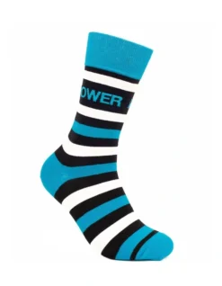 Port Adelaide Heritage Stripe 2 Pack Cotton Socks In Teal/Black 5 Port Adelaide Heritage Stripe 2 Pack Cotton Socks In Teal/Black -Myer Clothing Shop 928578520 3 720x928