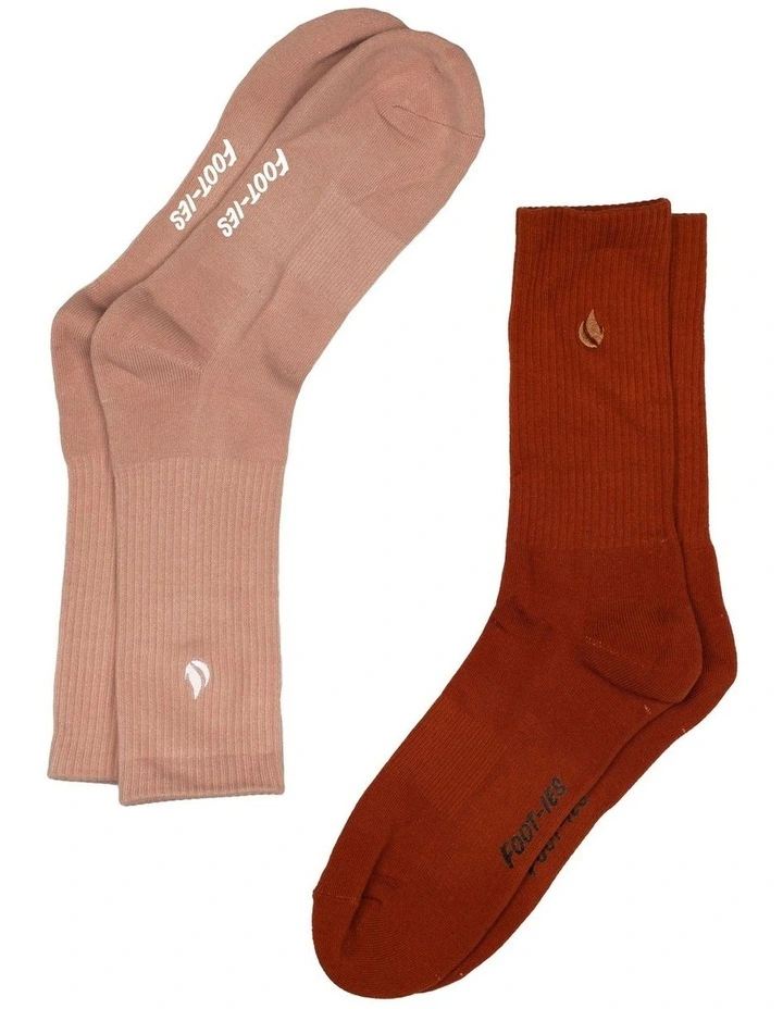 Blaze Sneaker Socks 2 Pack In Red 1 Blaze Sneaker Socks 2 Pack In Red