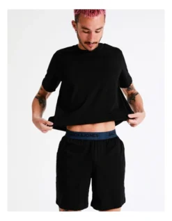 Jack & Jones Basic Short Sleeve Tee And Shorts Set In Black -Myer Clothing Shop 928631890 7 720x928