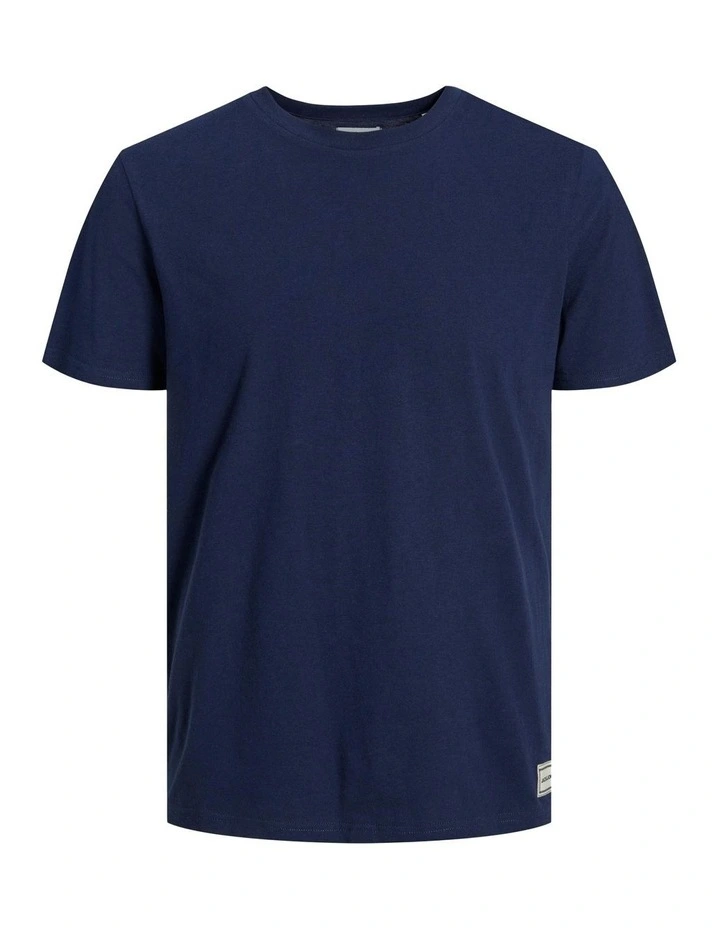 Jack & Jones Basic Short Sleeve Tee And Pants Set In Blue 2 Jack & Jones Basic Short Sleeve Tee And Pants Set In Blue - Image 2