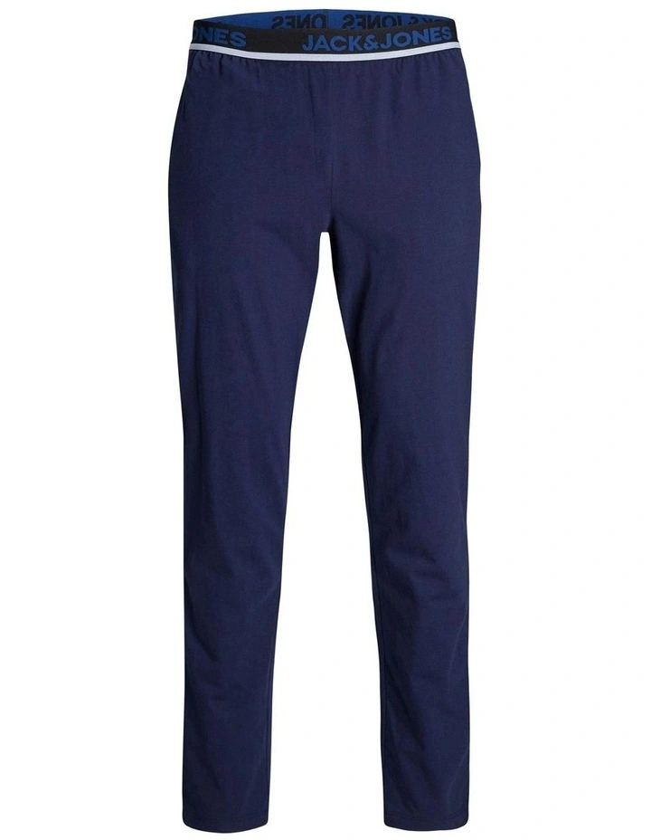 Jack & Jones Basic Short Sleeve Tee And Pants Set In Blue 3 Jack & Jones Basic Short Sleeve Tee And Pants Set In Blue - Image 3