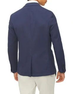 Calvin Klein Textured Blazer In Navy 6 Calvin Klein Textured Blazer In Navy -Myer Clothing Shop 928885780 3 720x928