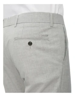 Calvin Klein X-Slim Square Weave Trouser In Light Grey -Myer Clothing Shop 928901350 3 720x928