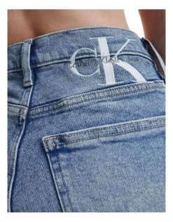 Calvin Klein Jeans Mom Short In Mid Blue -Myer Clothing Shop 929213110 4 720x928