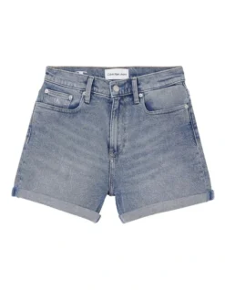 Calvin Klein Jeans Mom Short In Mid Blue -Myer Clothing Shop 929213110 5 720x928