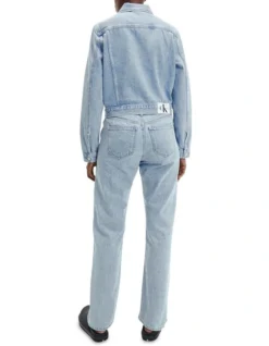 Calvin Klein Jeans Cropped 90s Denim Jacket In Light Blue 8 Calvin Klein Jeans Cropped 90s Denim Jacket In Light Blue -Myer Clothing Shop 929214370 4 720x928