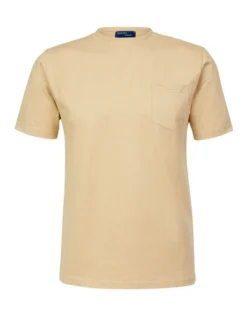 Mark Crew T-Shirt In Beige -Myer Clothing Shop 929268010 4 720x928