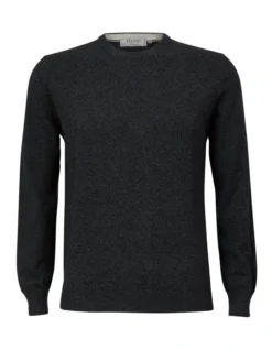 Cashmere Crew Neck Knit In Charcoal -Myer Clothing Shop 929270350 4 720x928