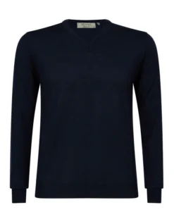 Merino V-Neck In Navy -Myer Clothing Shop 929271430 4 720x928