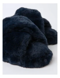 SOHO Aspen Slipper In Navy -Myer Clothing Shop 929314720 4 720x928