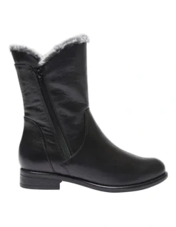 Sandler Baldwin Boots In Black Glove