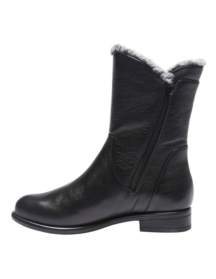 Sandler Baldwin Boots In Black Glove 3 Sandler Baldwin Boots In Black Glove - Image 3