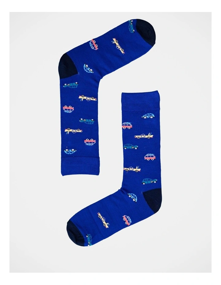 Cars Bamboo Fashion Socks 3 Pack 3 Cars Bamboo Fashion Socks 3 Pack - Image 3