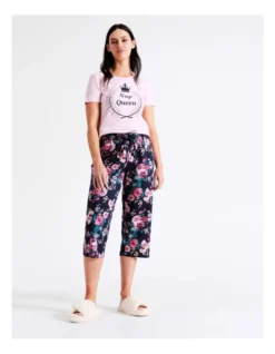 SOHO Organic Cotton Woven 3/4 Pant In Assorted -Myer Clothing Shop 929378440 934993990 3 720x928