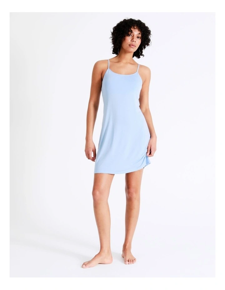 Chloe & Lola Bamboo Chemise In Blue 2 Chloe & Lola Bamboo Chemise In Blue - Image 2