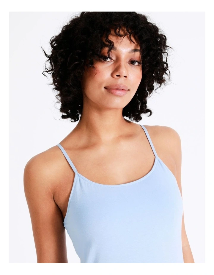 Chloe & Lola Bamboo Chemise In Blue 4 Chloe & Lola Bamboo Chemise In Blue - Image 4